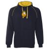 JB's  CONTRAST FLEECY HOODIE Thumbnail