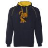 JB's  CONTRAST FLEECY HOODIE Thumbnail