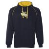 JB's  CONTRAST FLEECY HOODIE Thumbnail