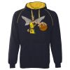 JB's  CONTRAST FLEECY HOODIE Thumbnail