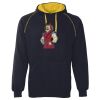 JB's  CONTRAST FLEECY HOODIE Thumbnail