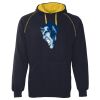 JB's  CONTRAST FLEECY HOODIE Thumbnail