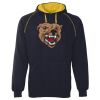 JB's  CONTRAST FLEECY HOODIE Thumbnail
