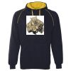JB's  CONTRAST FLEECY HOODIE Thumbnail