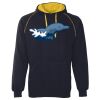 JB's  CONTRAST FLEECY HOODIE Thumbnail