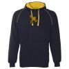 JB's  CONTRAST FLEECY HOODIE Thumbnail