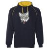 JB's  CONTRAST FLEECY HOODIE Thumbnail