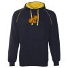 JB's  CONTRAST FLEECY HOODIE Thumbnail