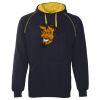 JB's  CONTRAST FLEECY HOODIE Thumbnail