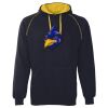 JB's  CONTRAST FLEECY HOODIE Thumbnail