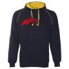 JB's  CONTRAST FLEECY HOODIE Thumbnail