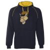 JB's  CONTRAST FLEECY HOODIE Thumbnail