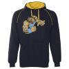 JB's  CONTRAST FLEECY HOODIE Thumbnail