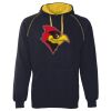 JB's  CONTRAST FLEECY HOODIE Thumbnail