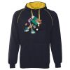 JB's  CONTRAST FLEECY HOODIE Thumbnail