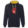 JB's  CONTRAST FLEECY HOODIE Thumbnail