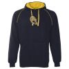 JB's  CONTRAST FLEECY HOODIE Thumbnail
