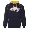 JB's  CONTRAST FLEECY HOODIE Thumbnail