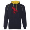 JB's  CONTRAST FLEECY HOODIE Thumbnail