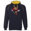 JB's  CONTRAST FLEECY HOODIE Thumbnail