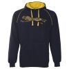 JB's  CONTRAST FLEECY HOODIE Thumbnail