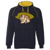 JB's  CONTRAST FLEECY HOODIE Thumbnail