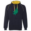 JB's  CONTRAST FLEECY HOODIE Thumbnail