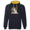 JB's  CONTRAST FLEECY HOODIE Thumbnail