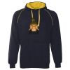 JB's  CONTRAST FLEECY HOODIE Thumbnail