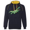 JB's  CONTRAST FLEECY HOODIE Thumbnail