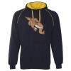 JB's  CONTRAST FLEECY HOODIE Thumbnail