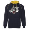 JB's  CONTRAST FLEECY HOODIE Thumbnail