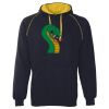 JB's  CONTRAST FLEECY HOODIE Thumbnail