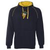 JB's  CONTRAST FLEECY HOODIE Thumbnail