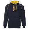 JB's  CONTRAST FLEECY HOODIE Thumbnail
