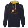 JB's  CONTRAST FLEECY HOODIE Thumbnail