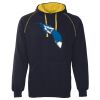 JB's  CONTRAST FLEECY HOODIE Thumbnail