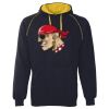 JB's  CONTRAST FLEECY HOODIE Thumbnail