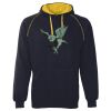 JB's  CONTRAST FLEECY HOODIE Thumbnail