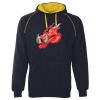 JB's  CONTRAST FLEECY HOODIE Thumbnail