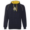 JB's  CONTRAST FLEECY HOODIE Thumbnail