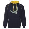 JB's  CONTRAST FLEECY HOODIE Thumbnail