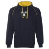 JB's  CONTRAST FLEECY HOODIE Thumbnail