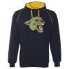 JB's  CONTRAST FLEECY HOODIE Thumbnail