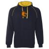 JB's  CONTRAST FLEECY HOODIE Thumbnail