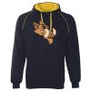 JB's  CONTRAST FLEECY HOODIE Thumbnail