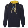JB's  CONTRAST FLEECY HOODIE Thumbnail