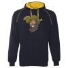 JB's  CONTRAST FLEECY HOODIE Thumbnail