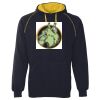JB's  CONTRAST FLEECY HOODIE Thumbnail