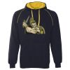 JB's  CONTRAST FLEECY HOODIE Thumbnail